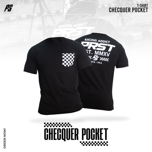 T-SHIRT CHECQUER POCKET