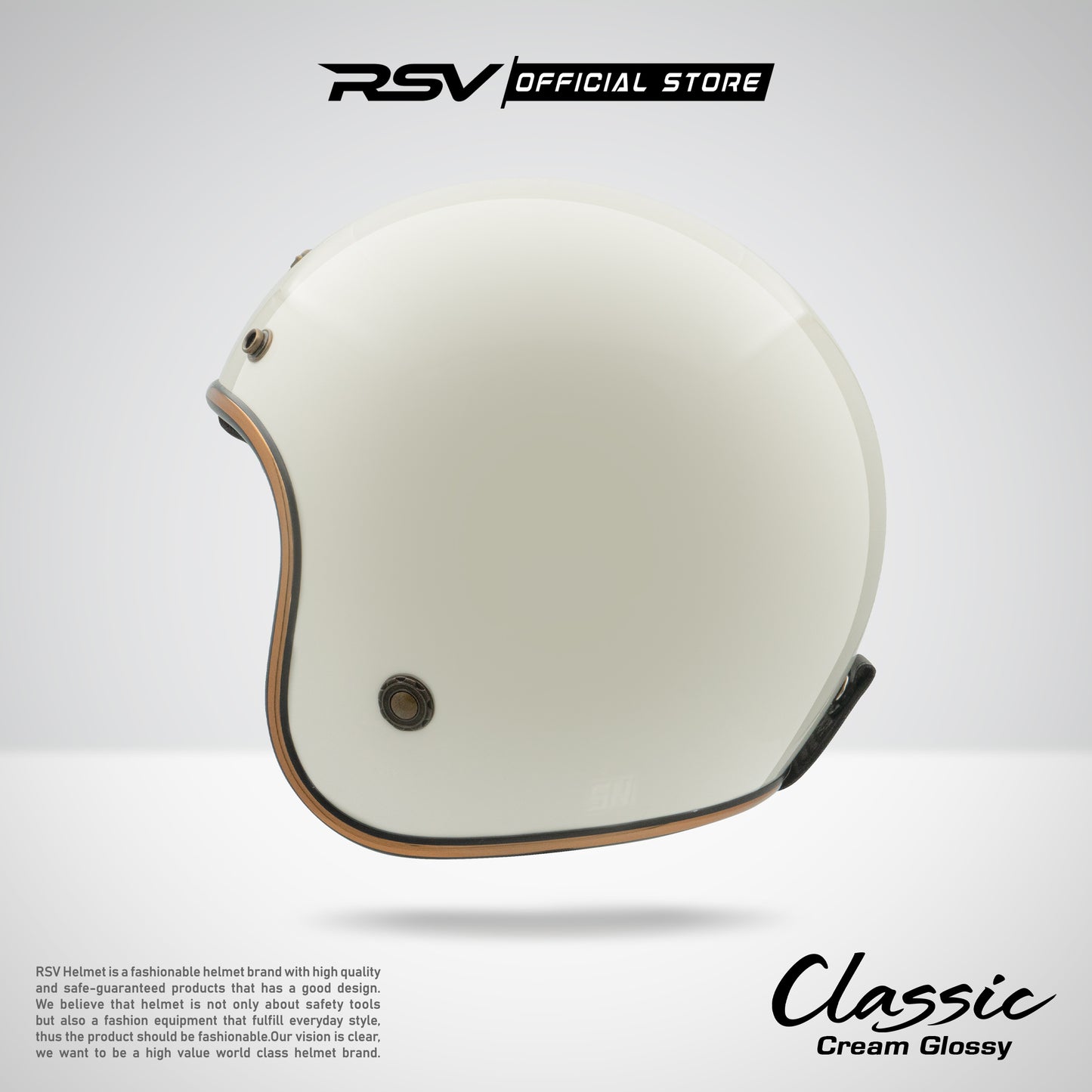 RSV HELM CLASSIC CREAM GLOSSY