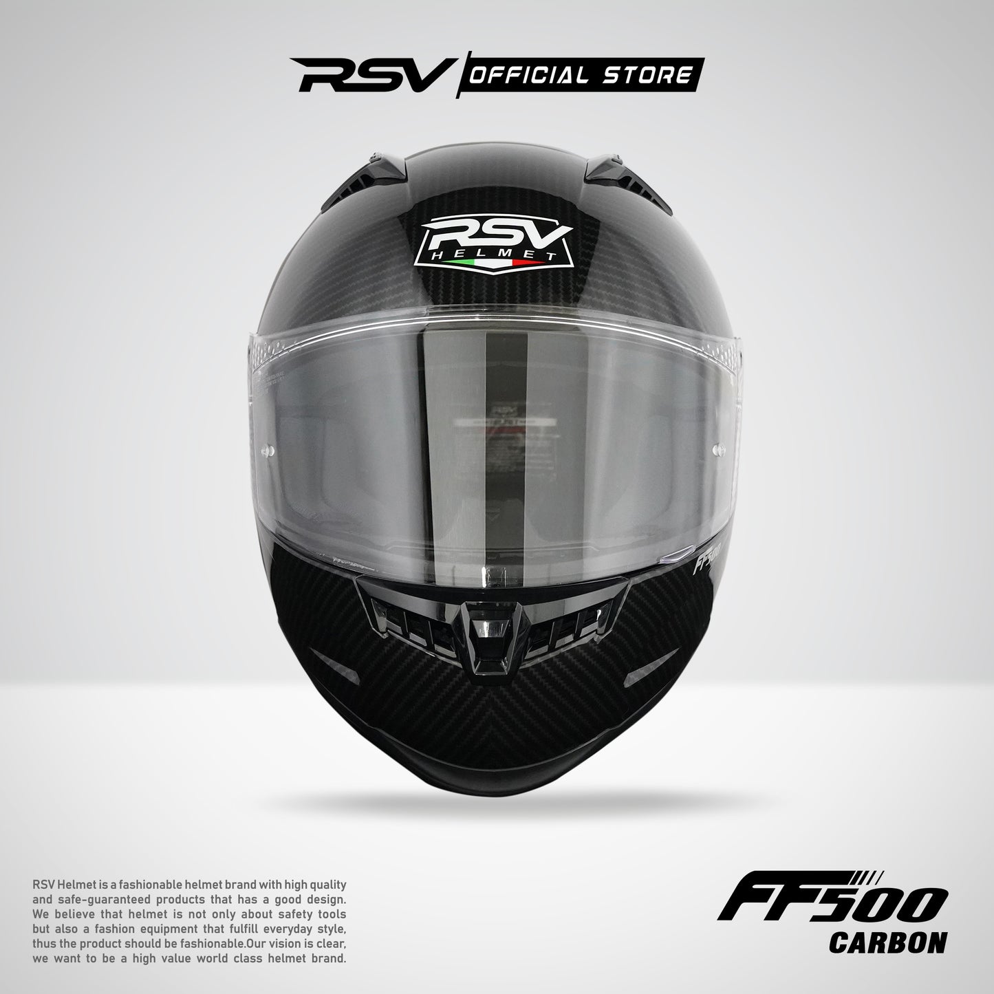 RSV FF500 CARBON GLOSSY