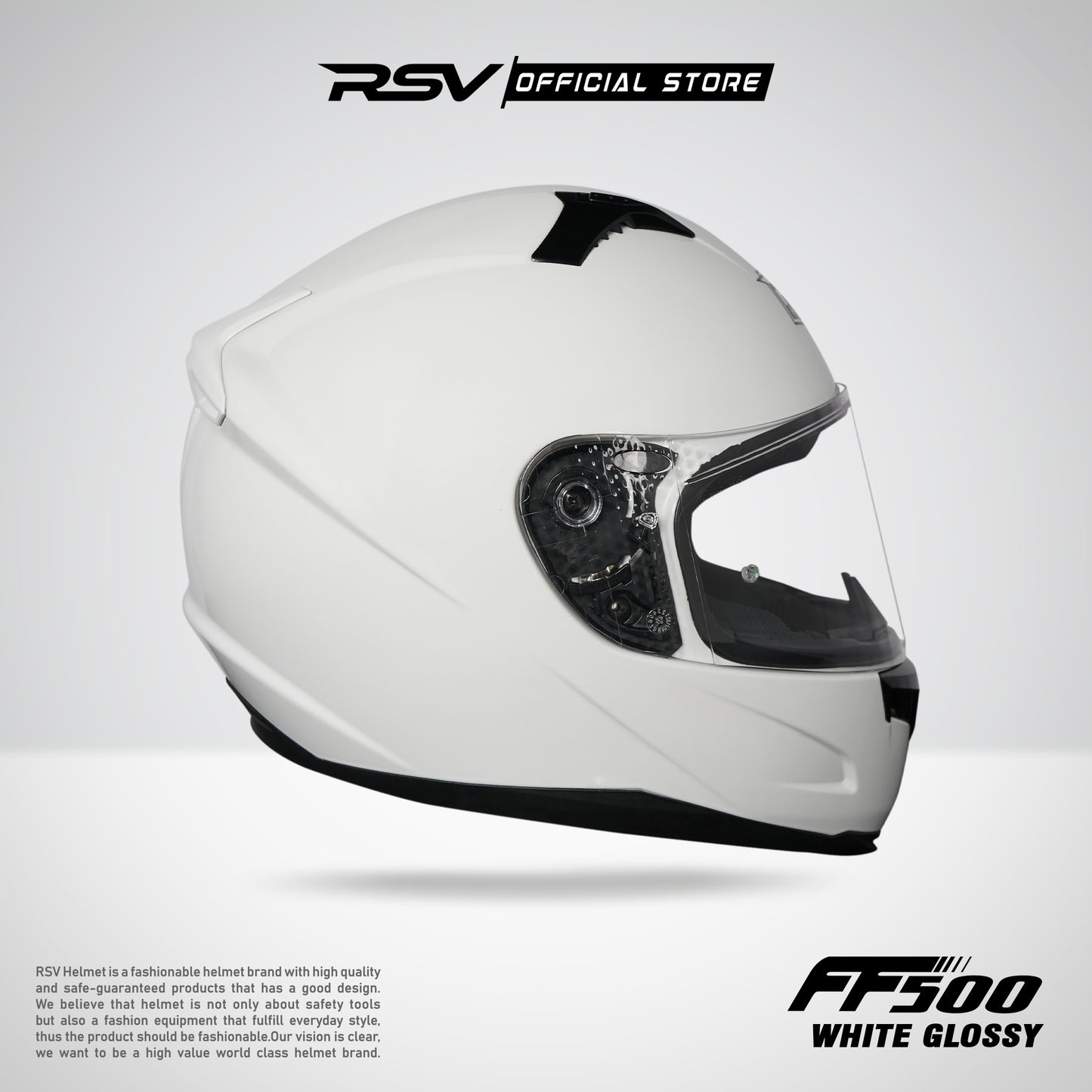 RSV FF500 WHITE GLOSSY