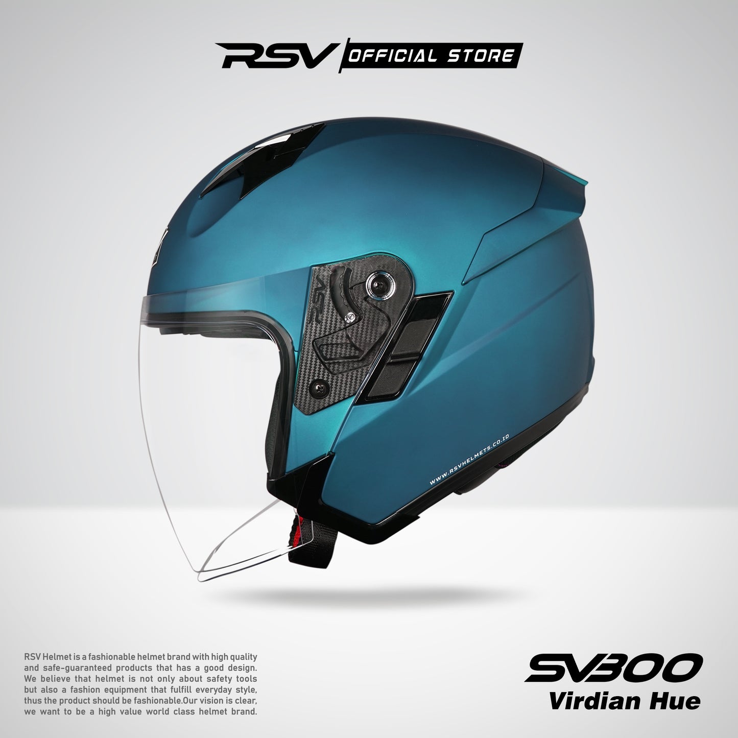 RSV SV300 VIRDIAN HUE MATTE DOUBLE VISOR