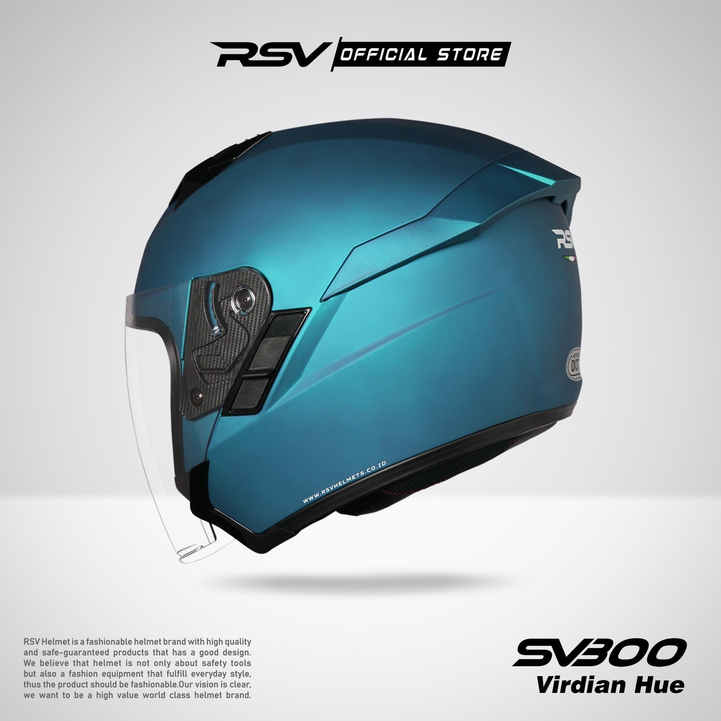 RSV SV300 VIRDIAN HUE MATTE DOUBLE VISOR