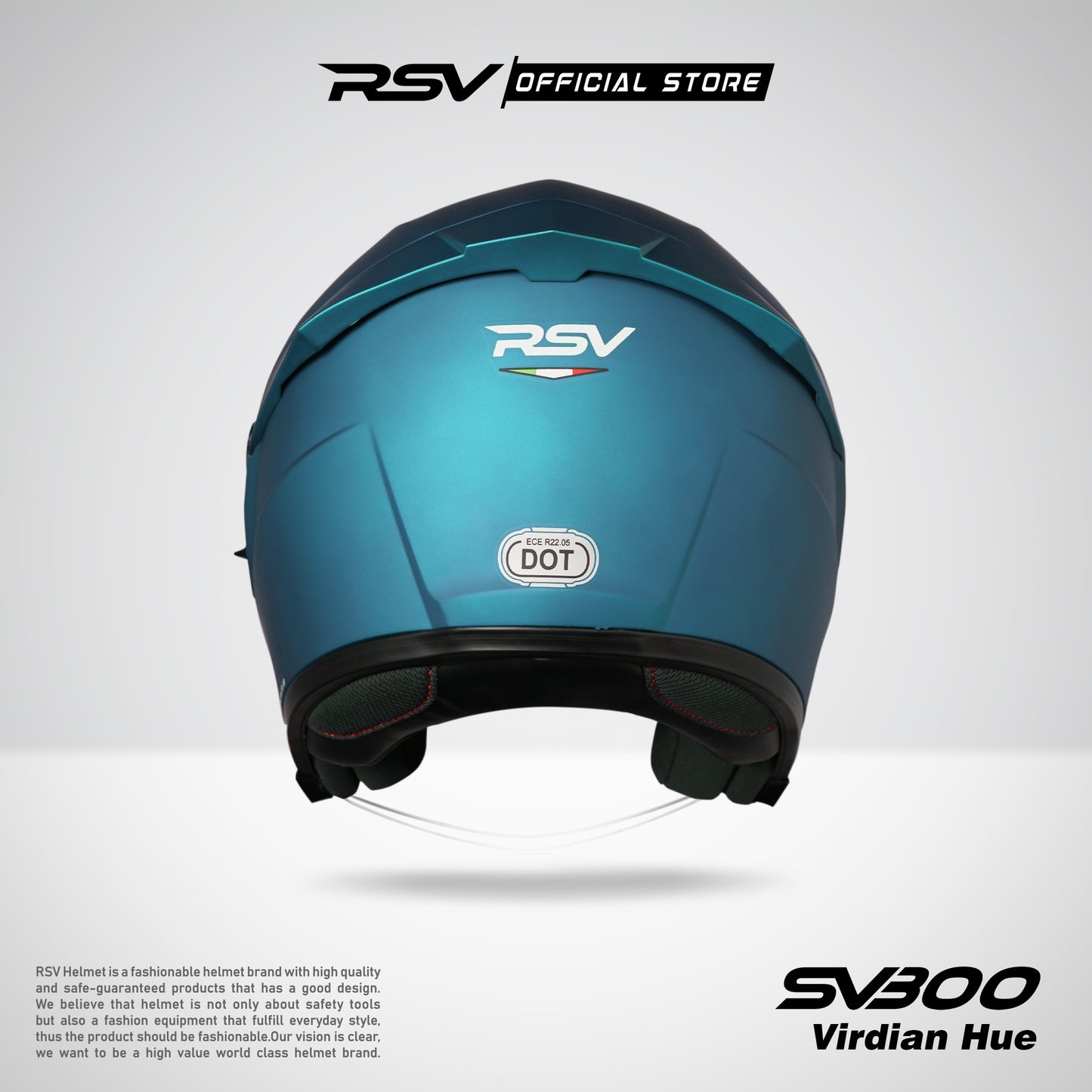 RSV SV300 VIRDIAN HUE MATTE DOUBLE VISOR