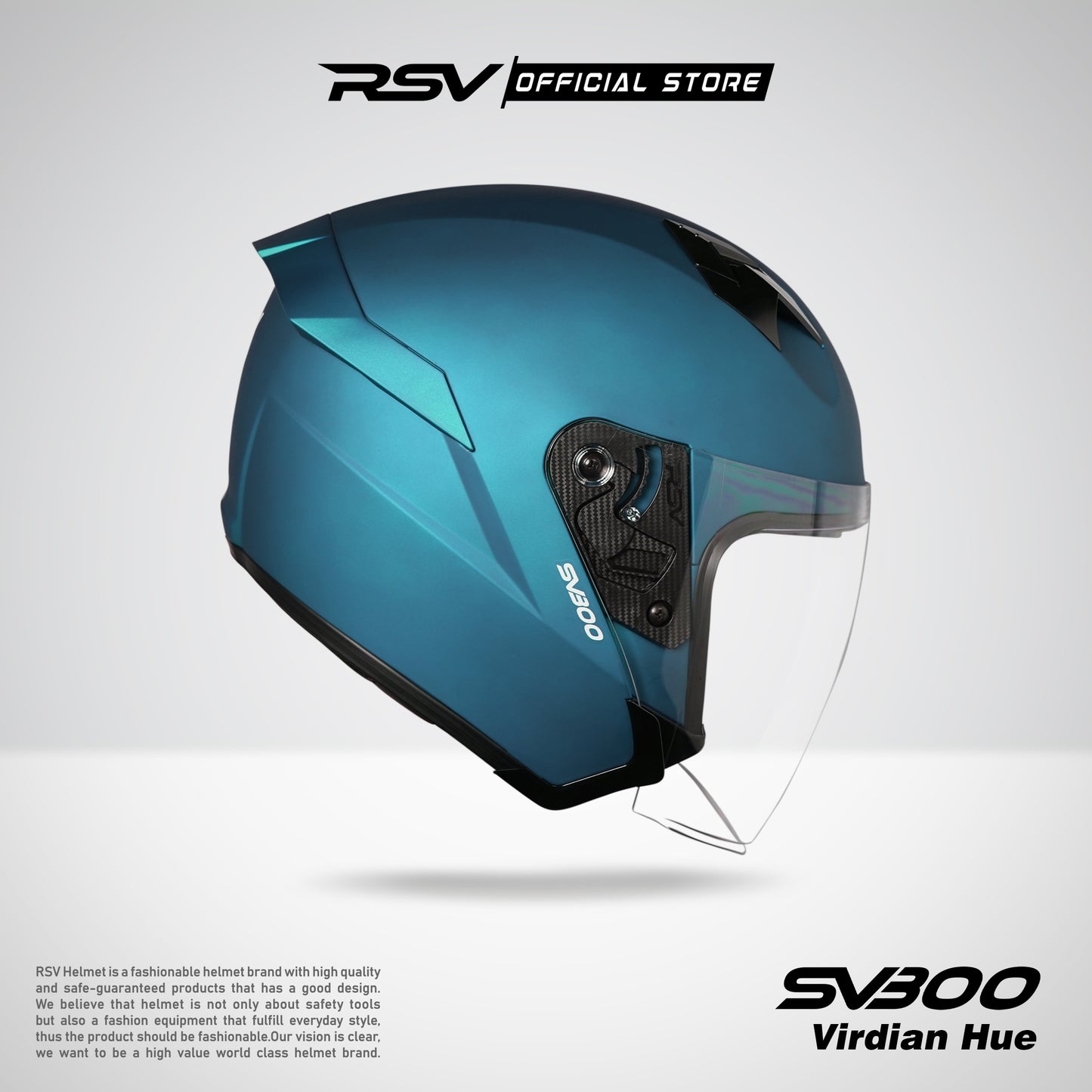 RSV SV300 VIRDIAN HUE MATTE DOUBLE VISOR