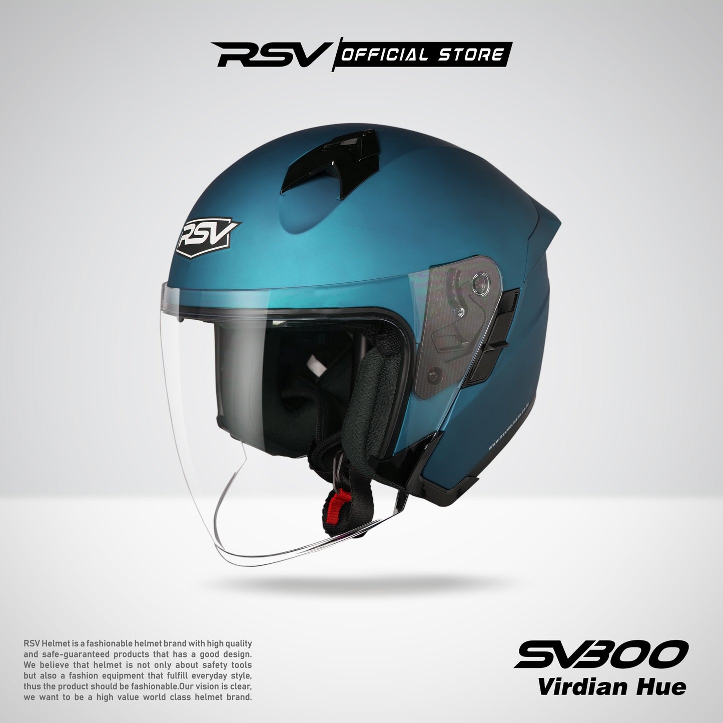 RSV SV300 VIRDIAN HUE MATTE DOUBLE VISOR