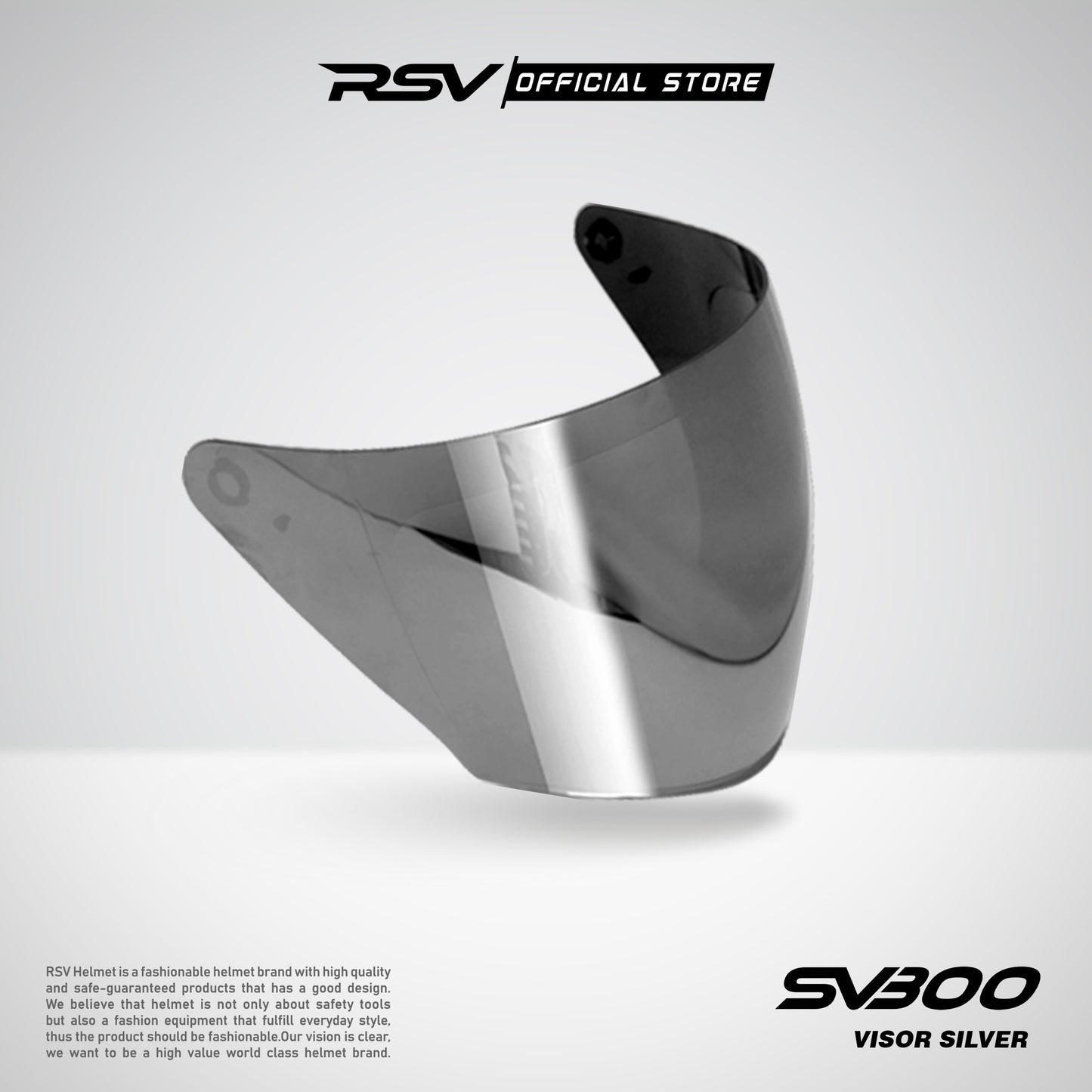 VISOR SV300 & NEW WINDTAIL ( BENING, RED, GREEN, BLUE, SILVER, DARK SMOKE & LIGT SMOKE )