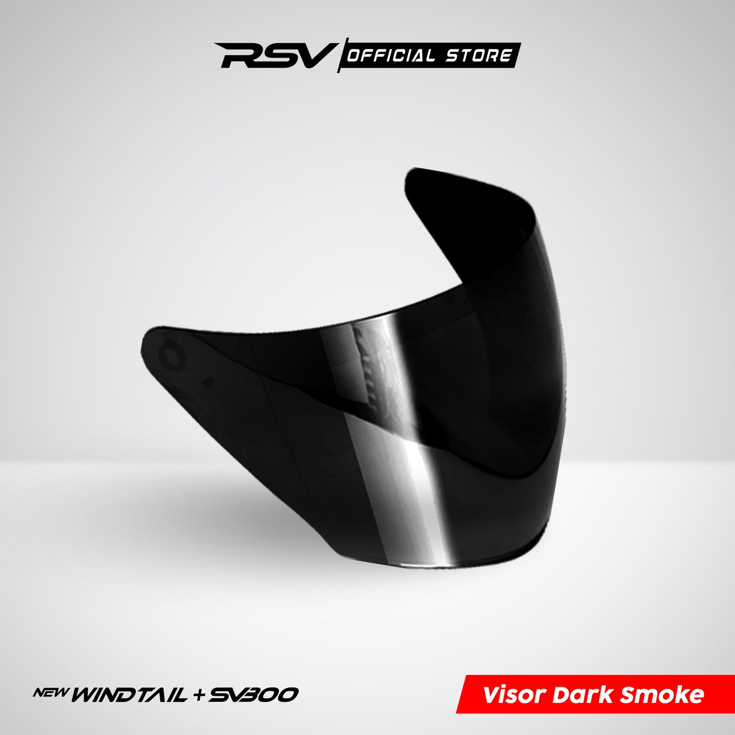VISOR RSV X TVS SV300 & NEW WINDTAIL ( BENING, RED, GREEN, BLUE, SILVER, DARK SMOKE & LIGT SMOKE )