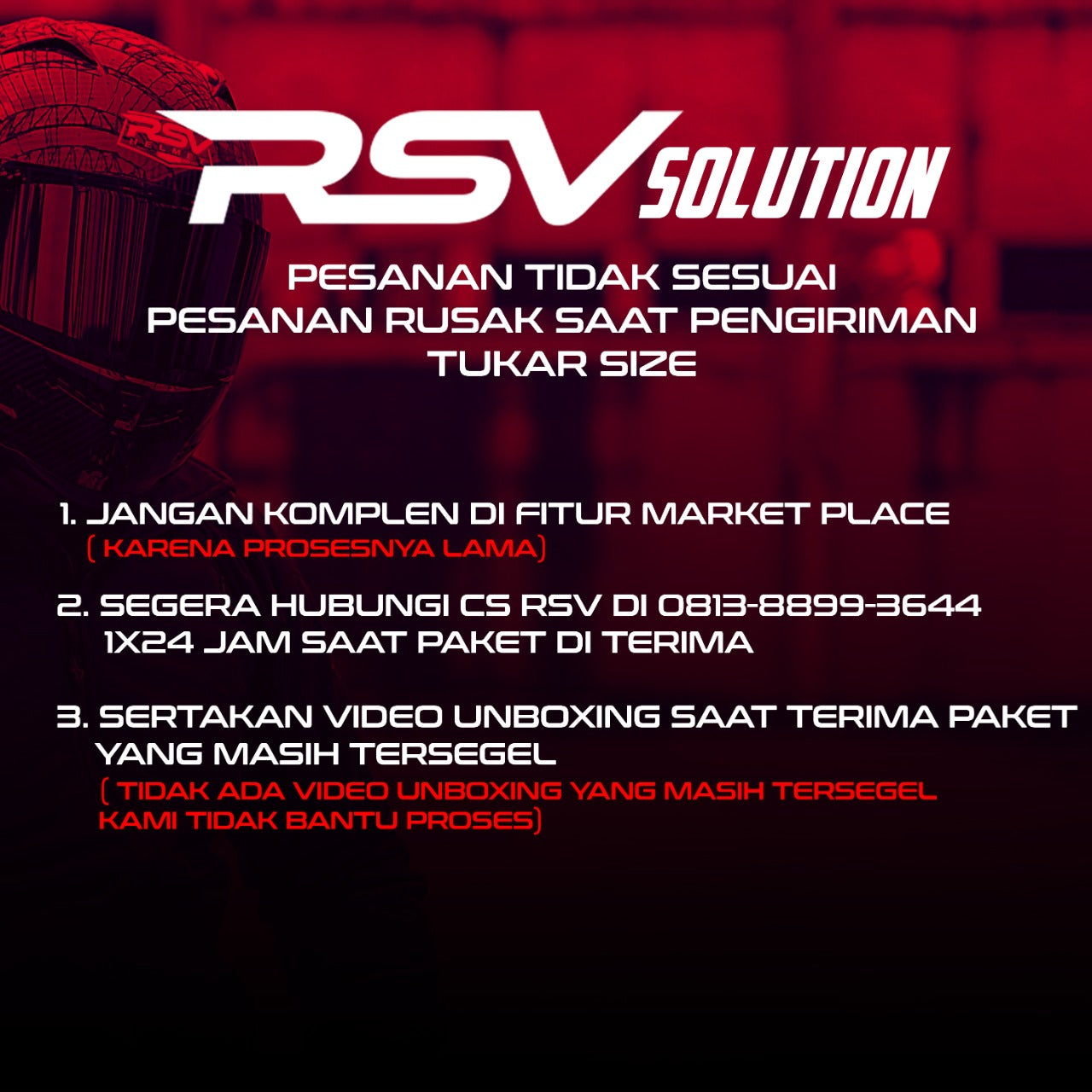 RSV SV300 SILVER GLOSSY DOUBLE VISOR