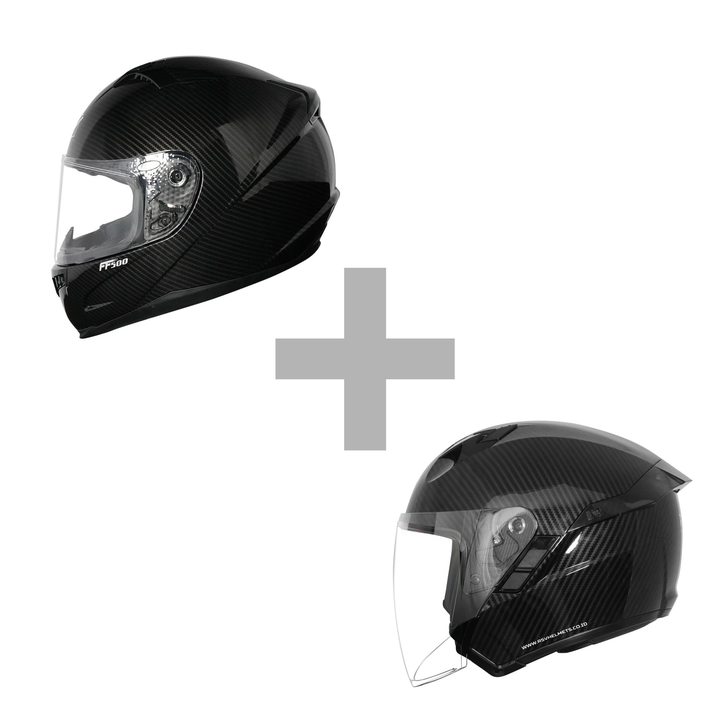 VALENTINE BUNDLING FF500 + SV300 CARBON GLOSSY