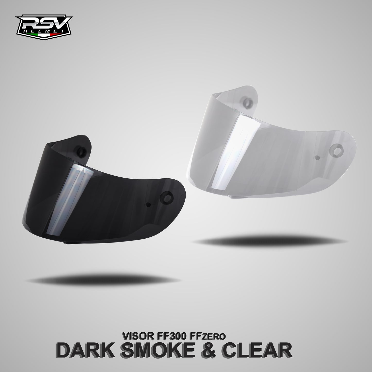 Visor RSV FFzero FF300 Clear & Darksmoke