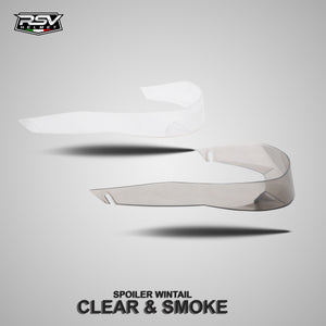 SPOILER RSV WINDTAIL CLEAR & SMOKE