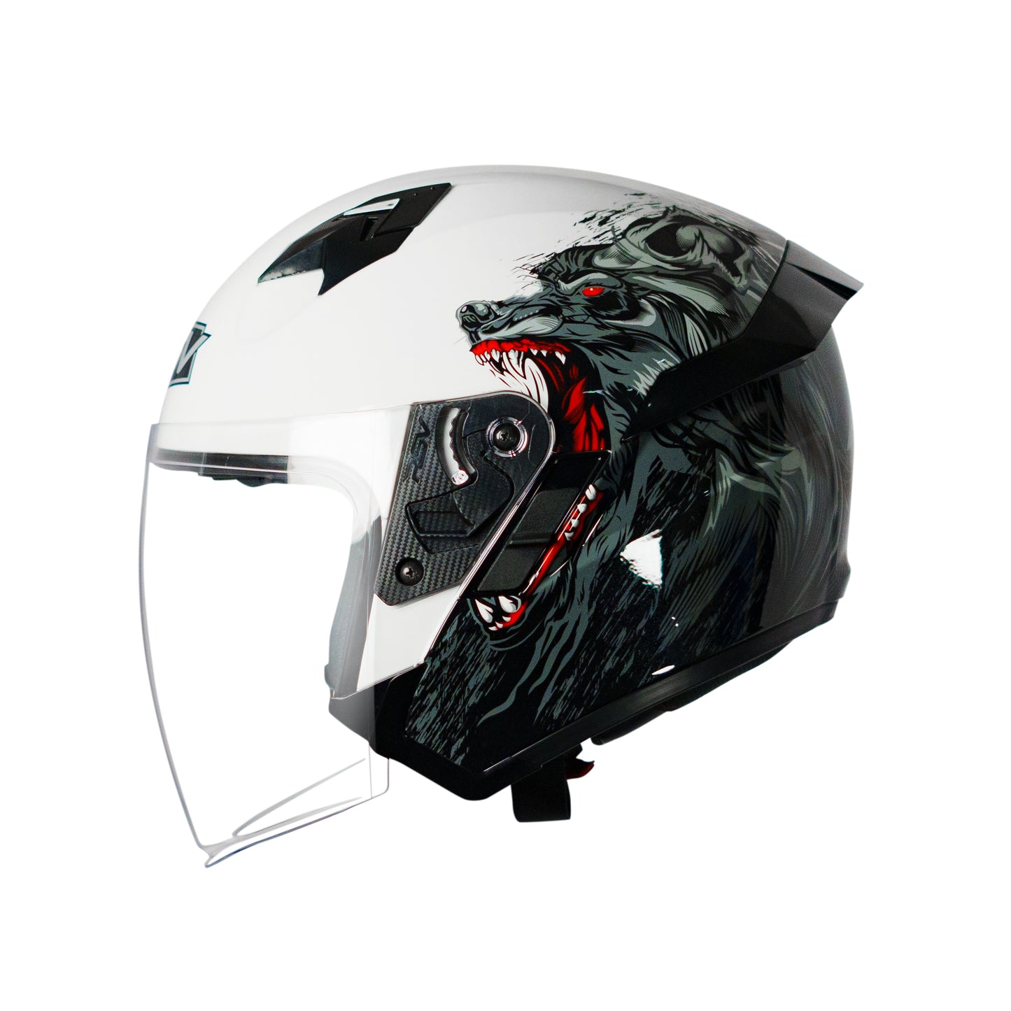 RSV SV300 WOLF GLOSSY DOUBLE VISOR