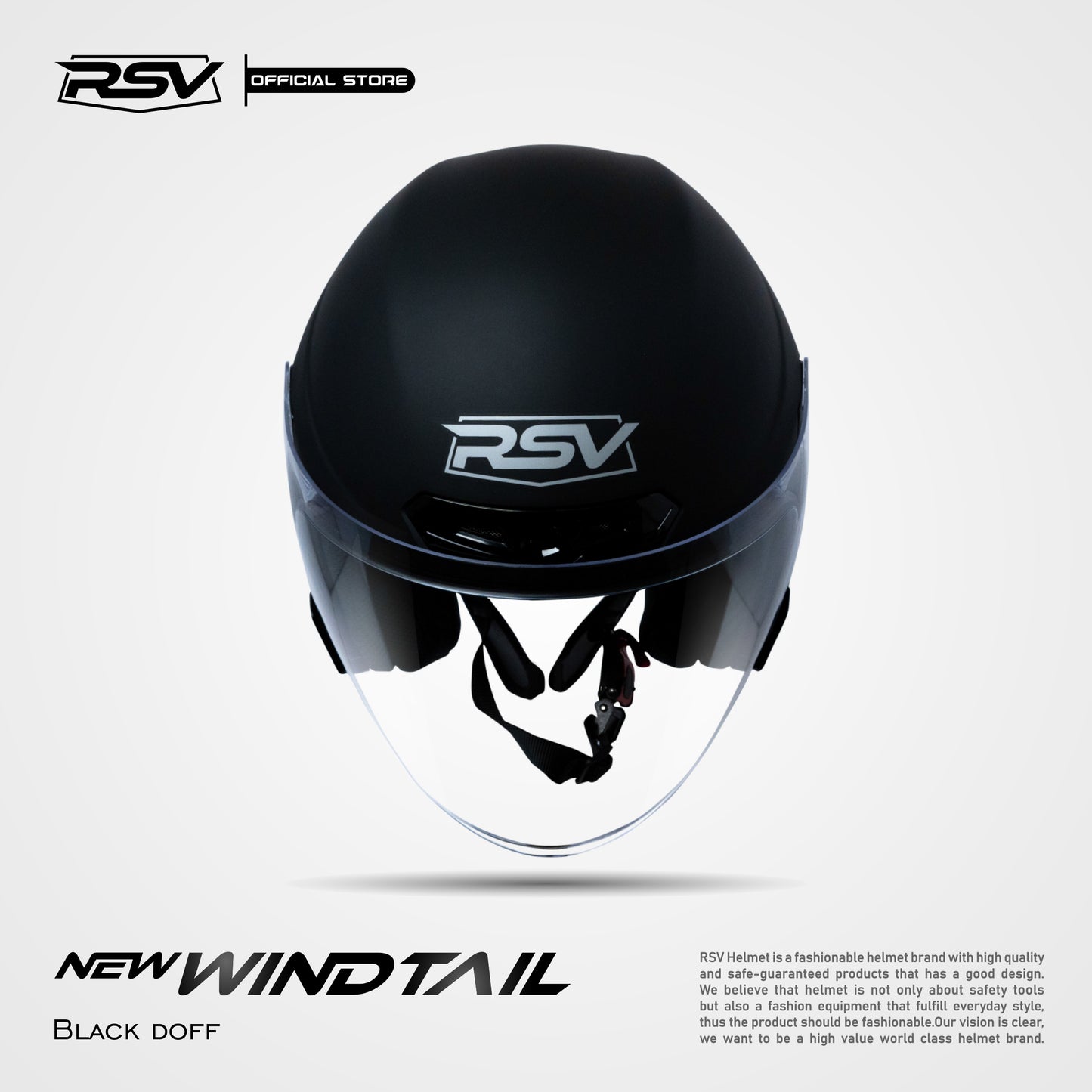 RSV NEW WINDTAIL BLACK MATTE