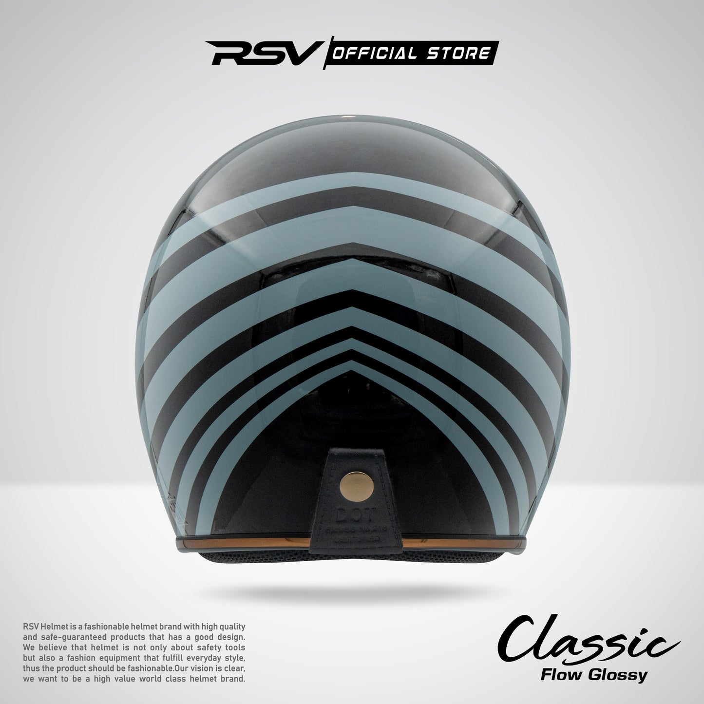 RSV X TVS HELM CLASSIC FLOW GLOSSY