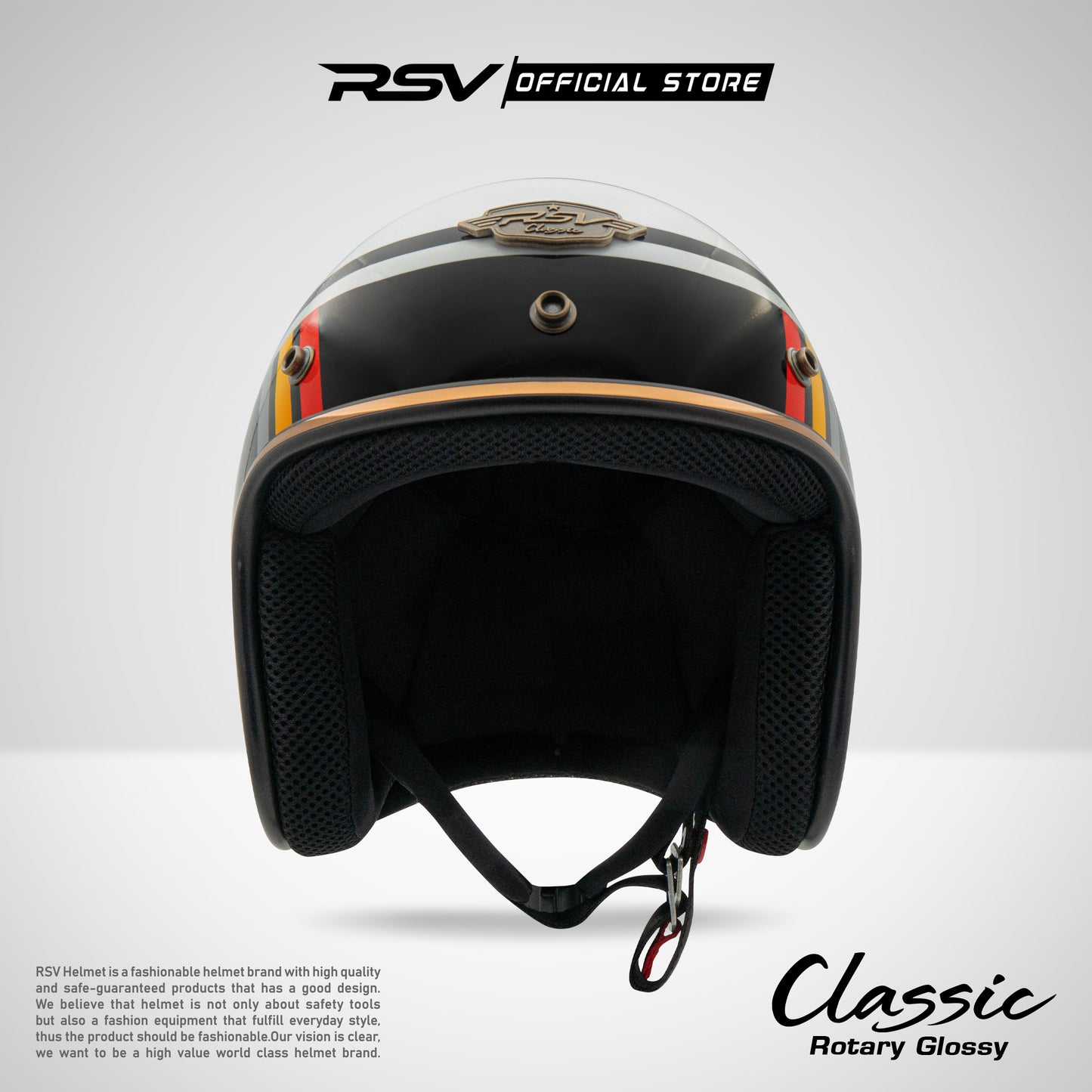 RSV X TVS HELM CLASSIC ROTARY GLOSSY