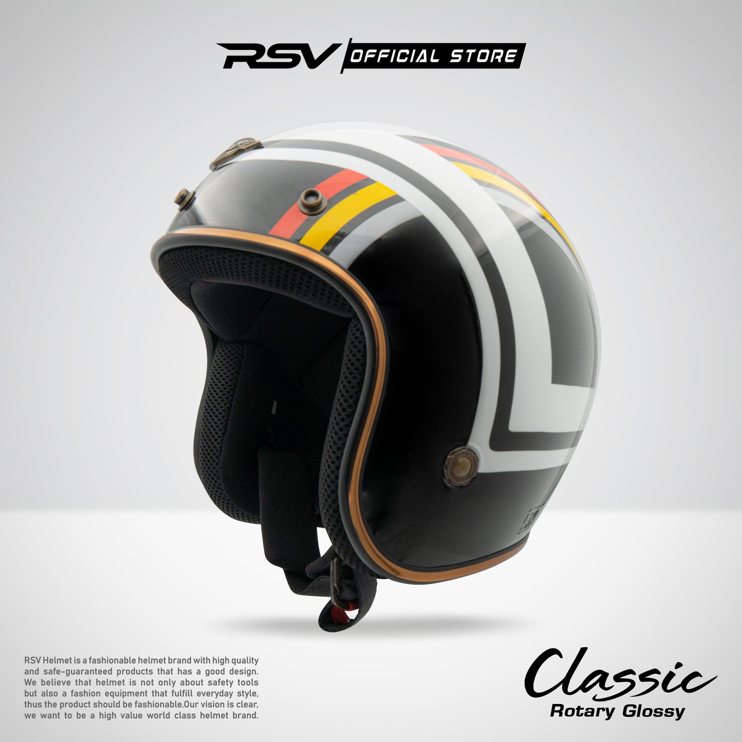 RSV X TVS HELM CLASSIC ROTARY GLOSSY