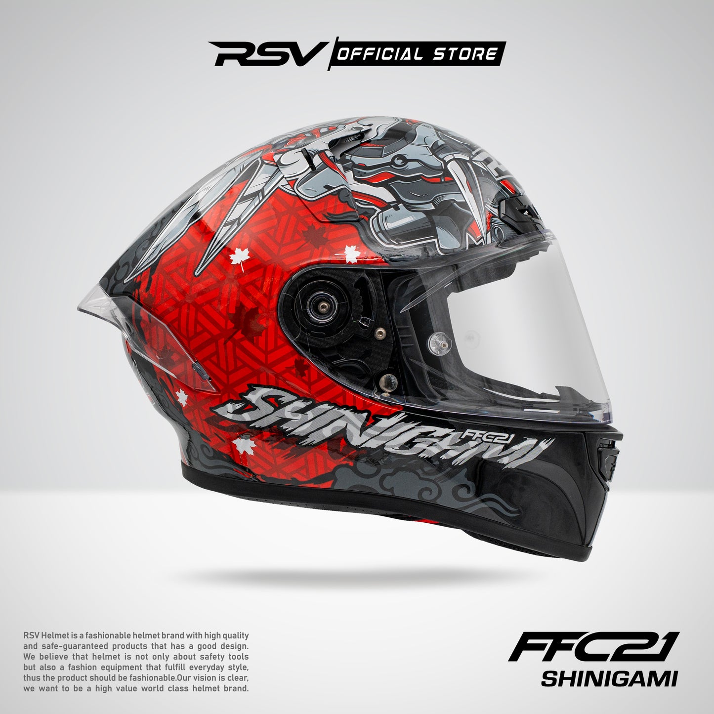 HELM RSV FFC21 FIBER COMPOSITE SHINIGAMI