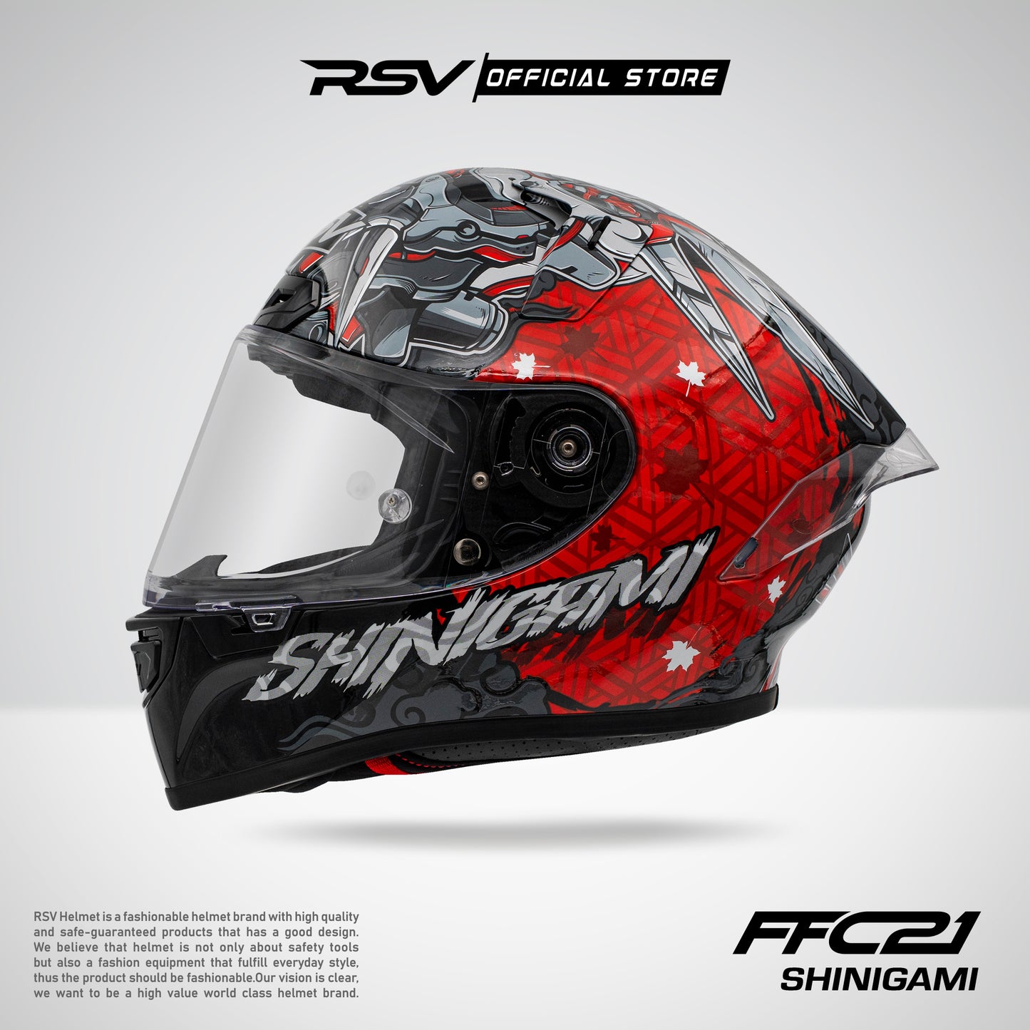 HELM RSV FFC21 FIBER COMPOSITE SHINIGAMI