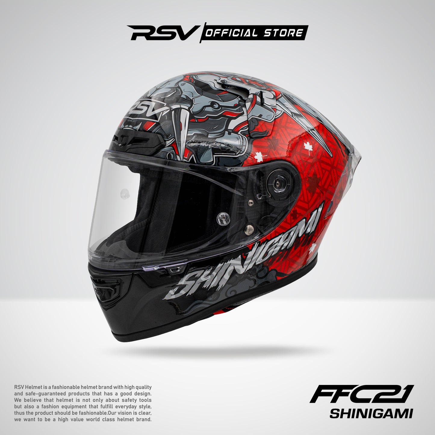 HELM RSV FFC21 FIBER COMPOSITE SHINIGAMI