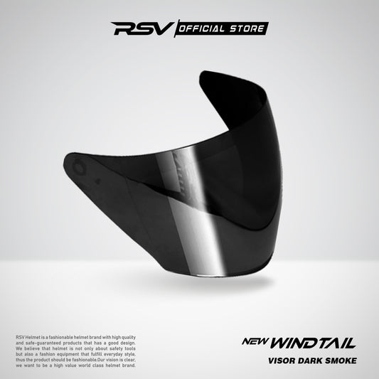 VISOR RSV X TVS SV300 & NEW WINDTAIL ( BENING, RED, GREEN, BLUE, SILVER, DARK SMOKE & LIGT SMOKE )