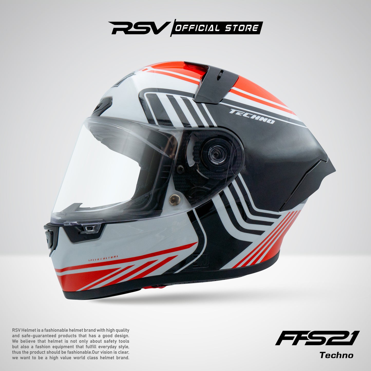 HELM RSV  X TVS FFS21 TECHNO