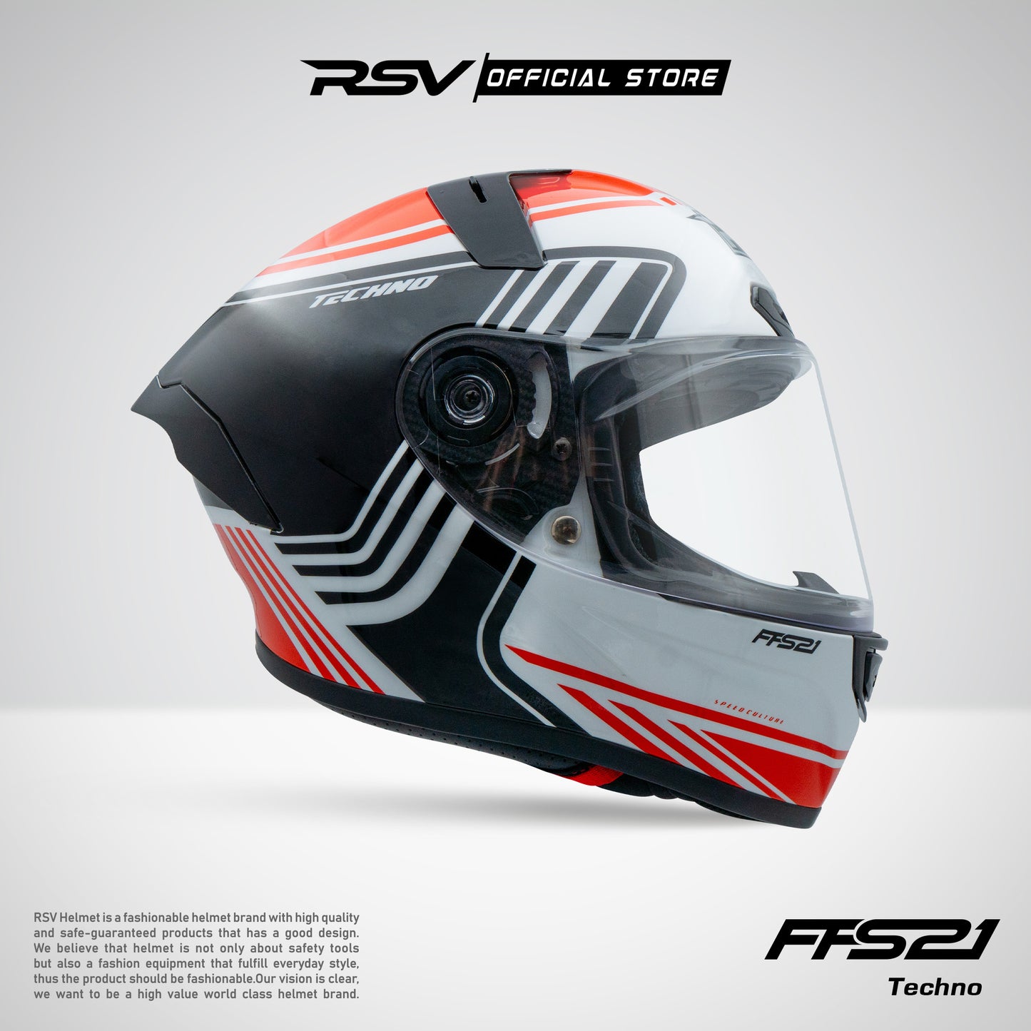 HELM RSV  X TVS FFS21 TECHNO