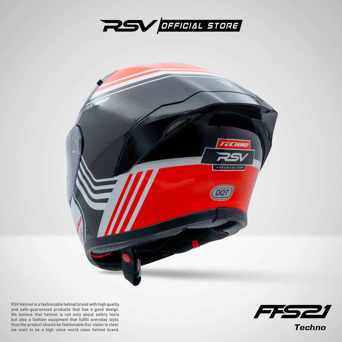 HELM RSV  X TVS FFS21 TECHNO