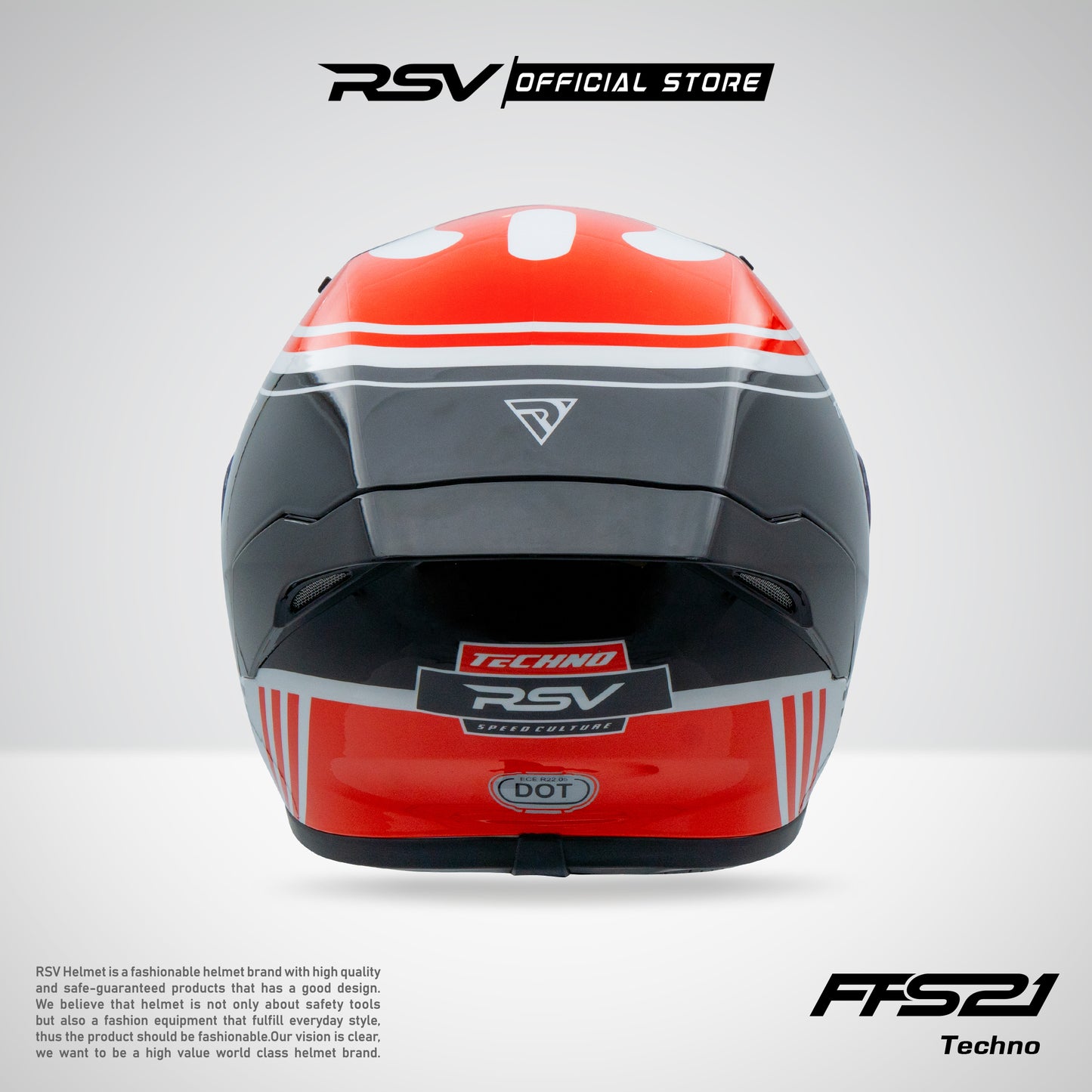 HELM RSV  X TVS FFS21 TECHNO