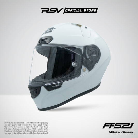 HELM RSV FFS21 WHITE GLOSSY