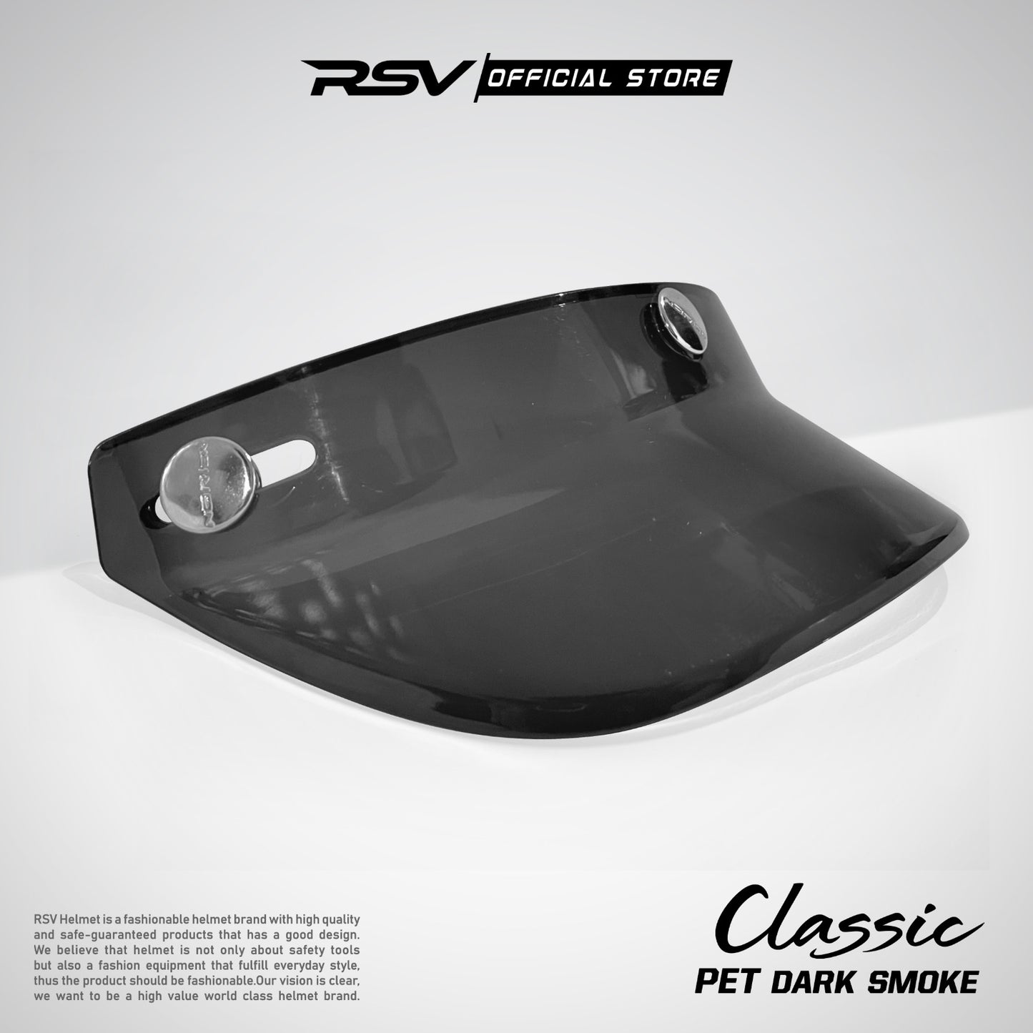 RSV HELM CLASSIC  BLACK DOFF