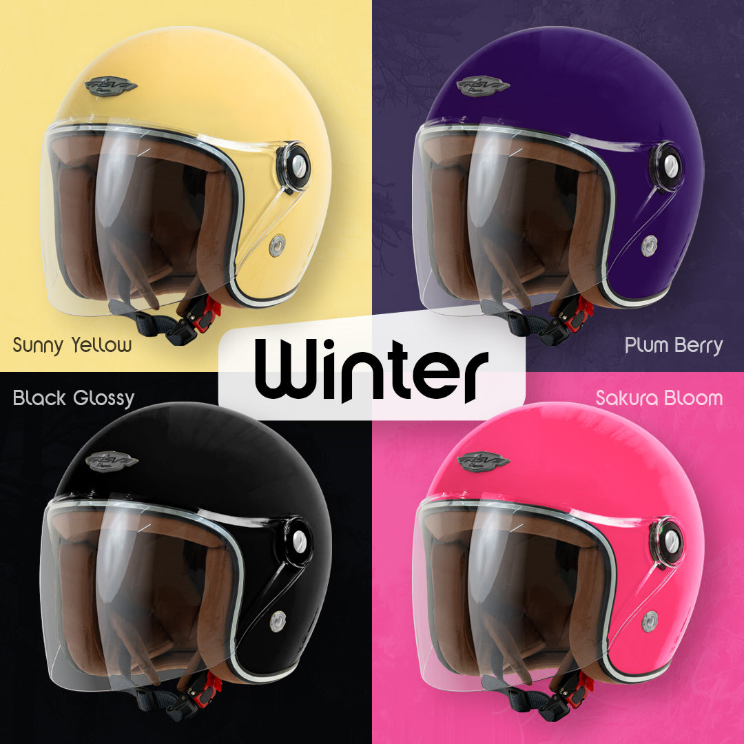 RSV SC Hijab Retro Classic – Helm Half Face Hijab Friendly [Helm Only Fullset | All Color]