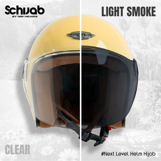 Visor SCHijab Series ( Clear & Light Smoke )