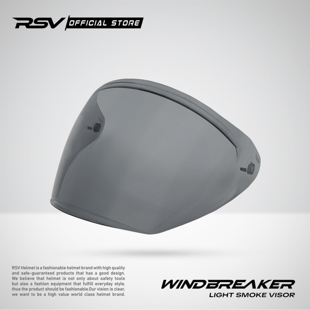 Visor Windbreaker Series ( Clear, Light Smoke & Dark Smoke )