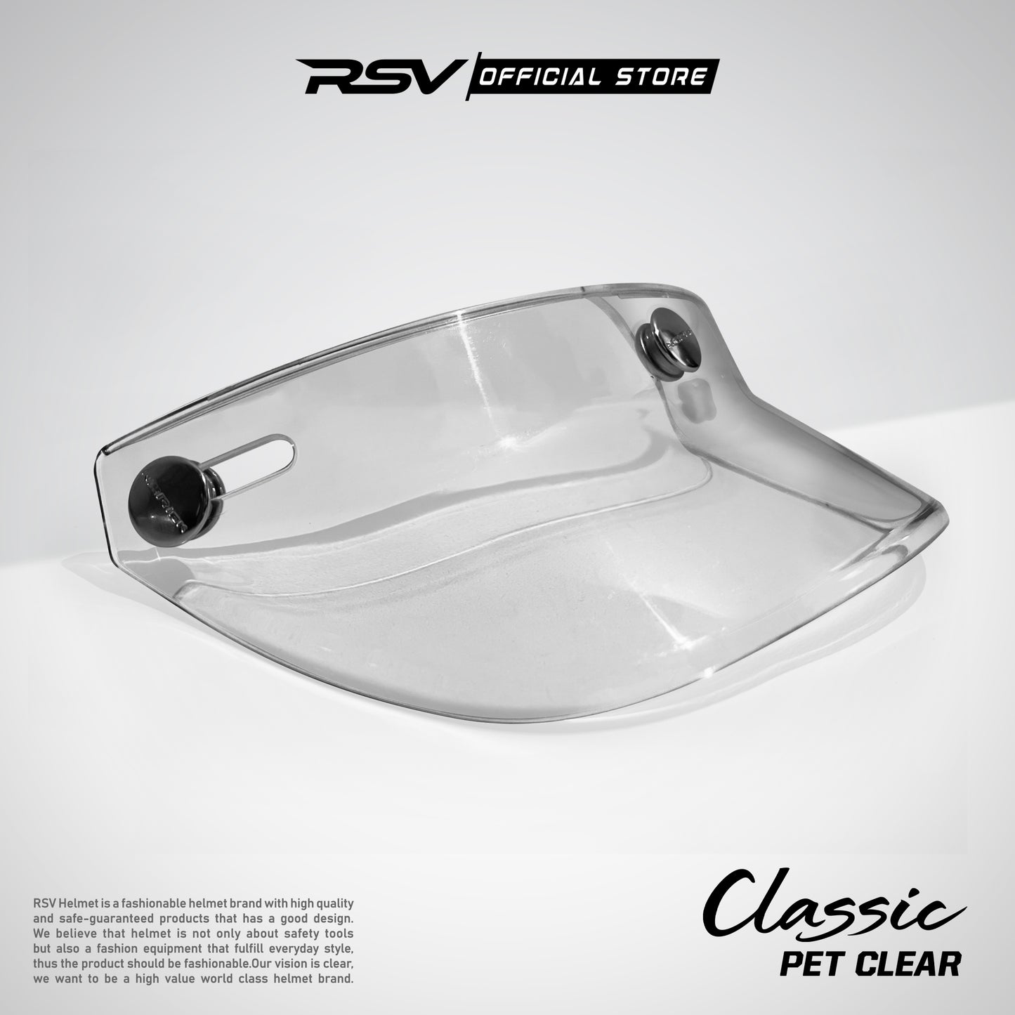 RSV HELM CLASSIC  BLACK DOFF