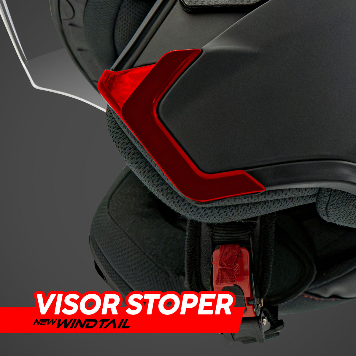 Visor Stopper ( SV300, New Windtail & Windbreaker )