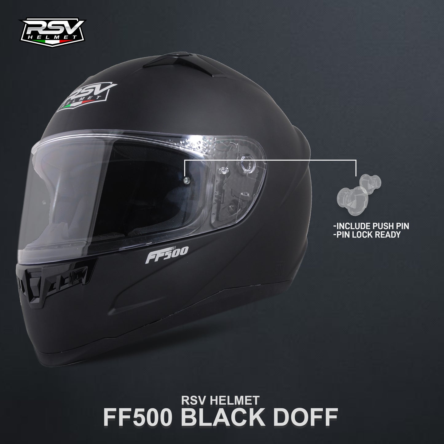 RSV FF500 BLACK DOFF