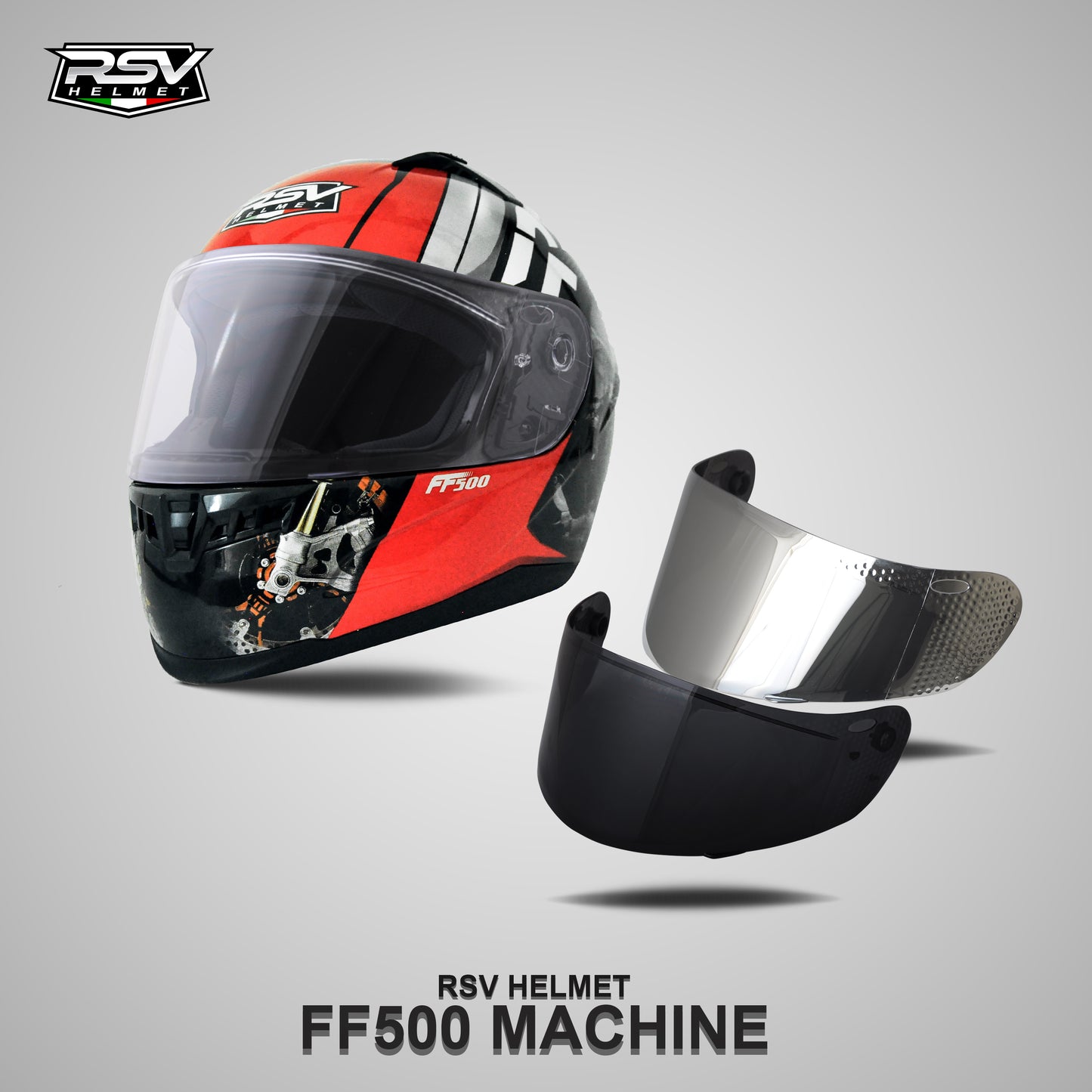 RSV FF500 MACHINE PAKET GANTENG + SPOILER