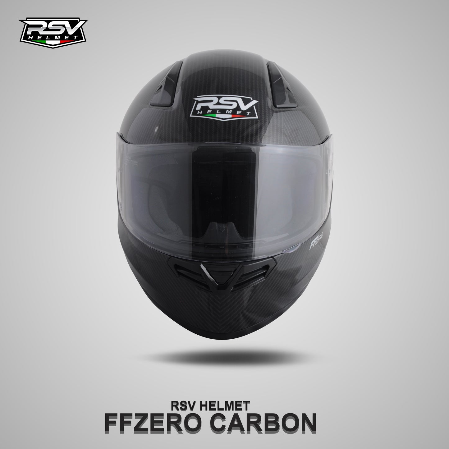 RSV FFZERO CARBON GRAPHIC BUNDLING WITH VISOR DARKSMOKE / IRIDIUM SILVER