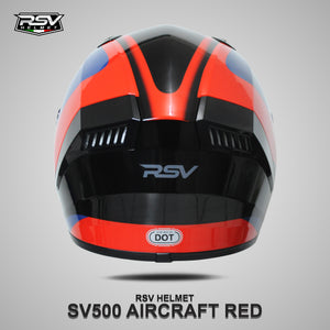 HELM RSV SV500 AIRCRAFT RED