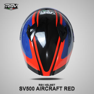 HELM RSV SV500 AIRCRAFT RED