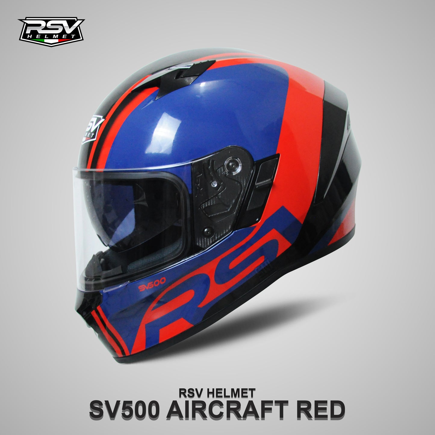 HELM RSV SV500 AIRCRAFT RED