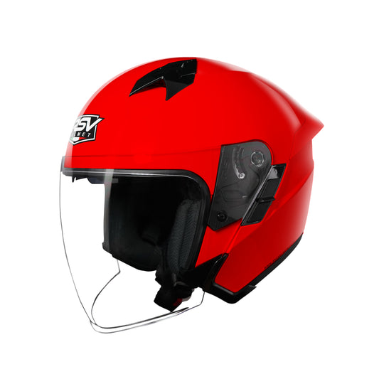 RSV SV300 RED GLOSSY DOUBLE VISOR