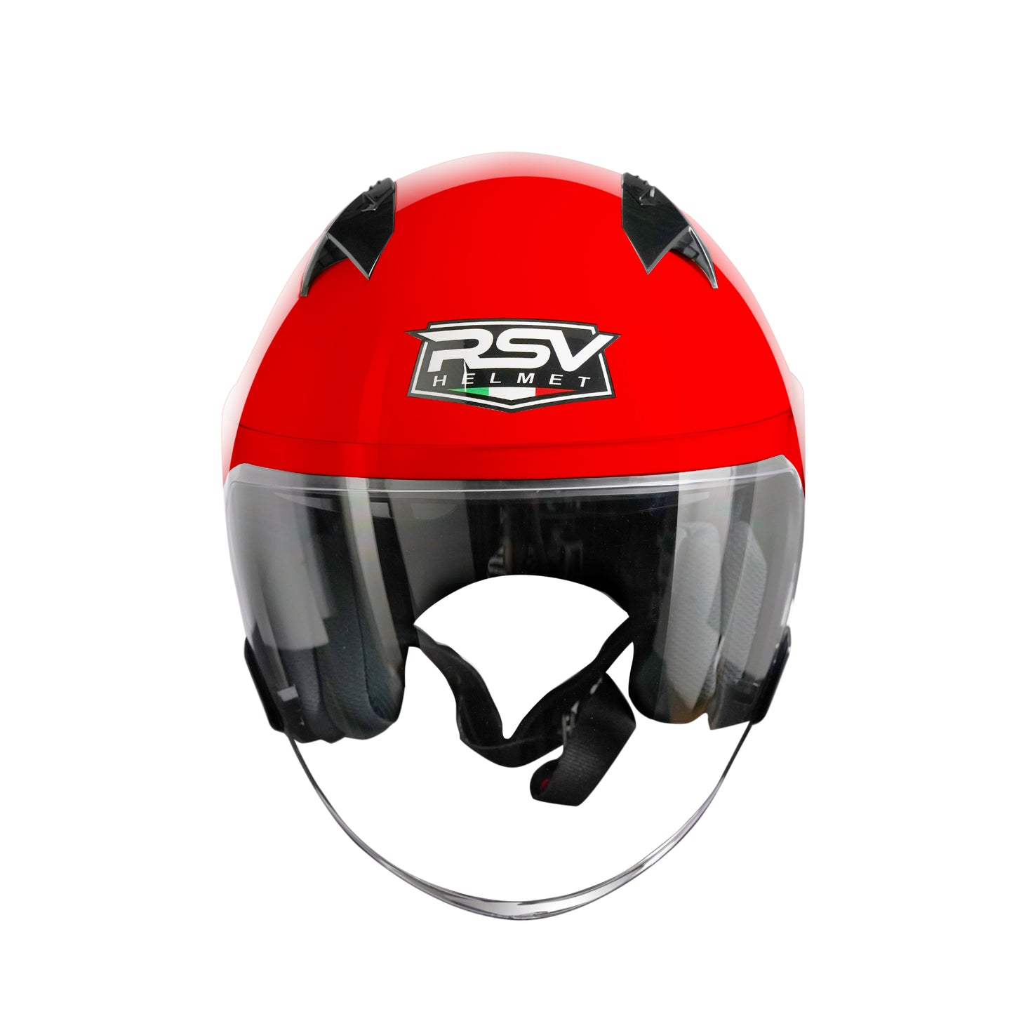 RSV SV300 RED GLOSSY DOUBLE VISOR