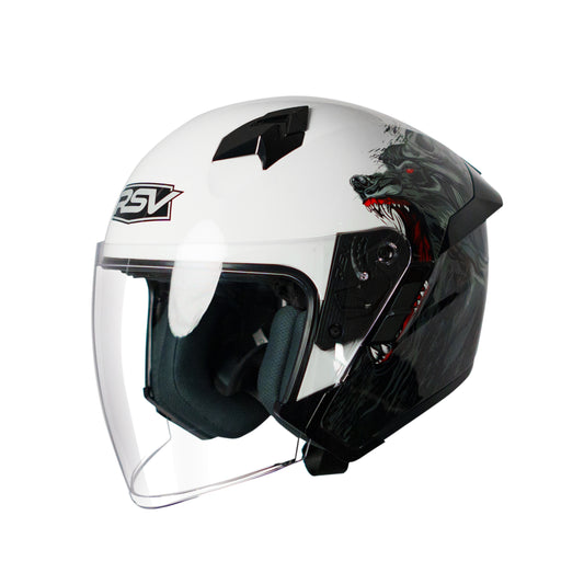 RSV SV300 WOLF GLOSSY DOUBLE VISOR